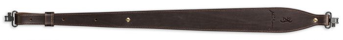 Browning 122398 John M Browning Signature  Dark Brown Leather/Suede Adjustable Rifle