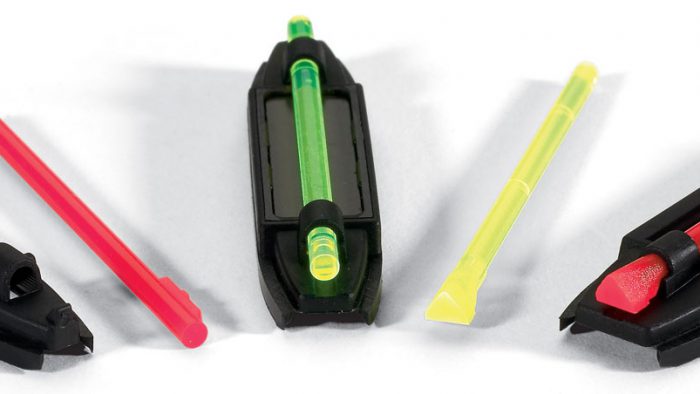 Browning 12859 HI-Viz Bird Buster  For Browning Shotguns, Green/Red/Yellow LitePipes Front
