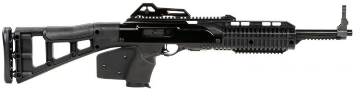 Hi-Point 3895TSCA 3895TS Carbine *CA Compliant 380 ACP Caliber with 16.50" Barrel, 10+1 Capacity, Black Metal Finish, Black All Weather Skeletonized Stock & Black California Paddle Grip Right Hand