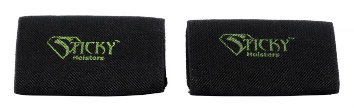 Sticky Holsters BSX2 Belt Slider X2 Black Elastic 2 pk