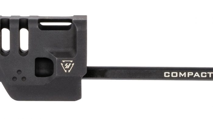 Strike Industries G4MDCOMPC Mass Driver Compensator Black Aluminum with 1.41" OAL for 9mm Luger Glock 19 Gen4