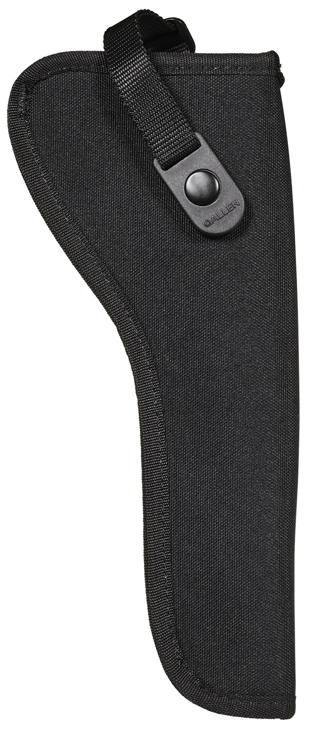 Allen 44810 Cortez  Size 10 OWB Style Black Polyester, Adjustable Strap & Belt Loop Mount Type fits 7-8.5" Barrel Medium-Large DA Revolver Right Hand