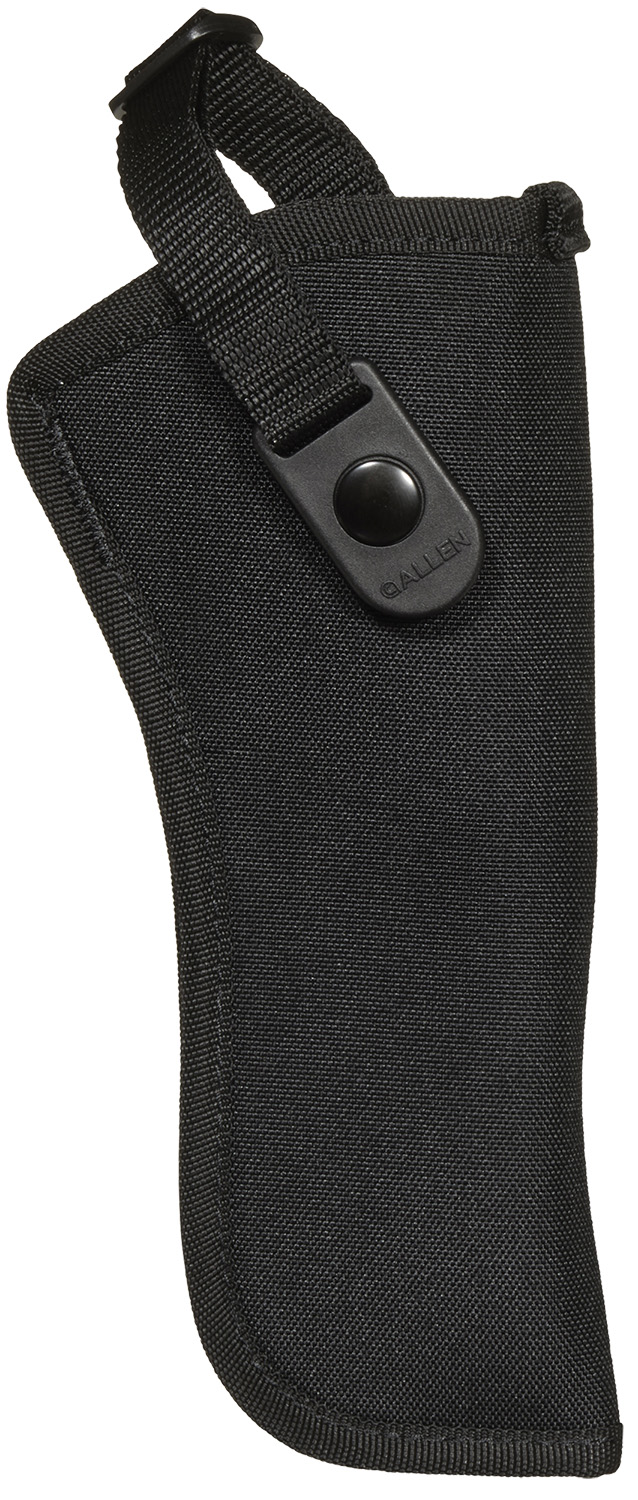 Allen 44813 Cortez  Size 13 OWB Style Black Polyester, Adjustable Strap & Belt Loop Mount Type fits 5.5-6.5" Barrel SA Revolver Right Hand