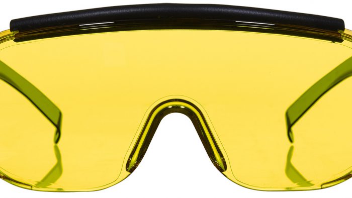 Allen 2170 Fit Over Shooting Glasses Adult Yellow Lens Gray Frame
