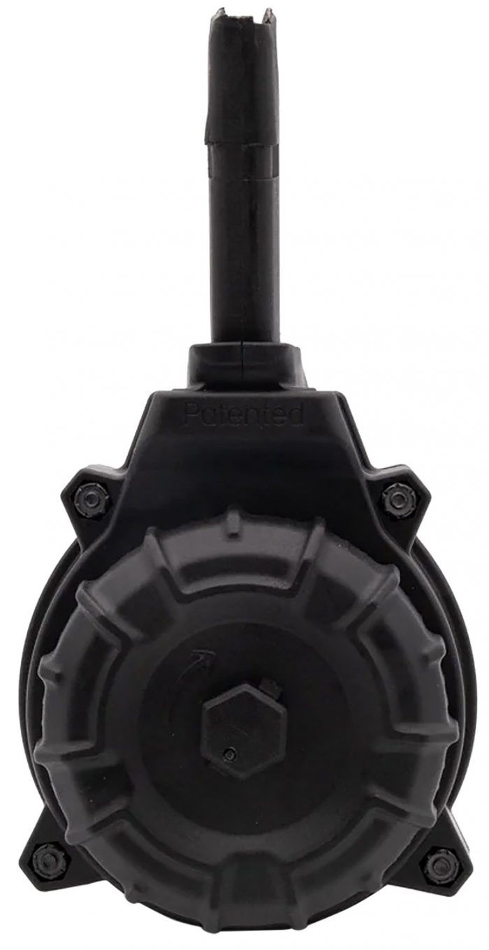 ProMag DRMA14 Standard  50rd Drum 9mm Luger Compatible w/ Glock 43 Black DuPont Zytel Polymer