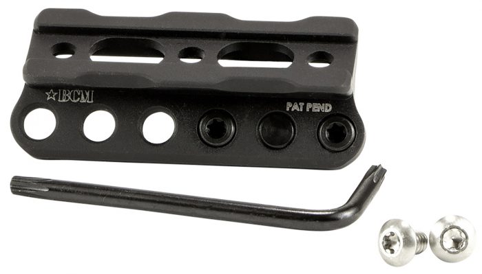 BCM SLMKM Modular Scout Light Mount  Keymod Black Aluminum