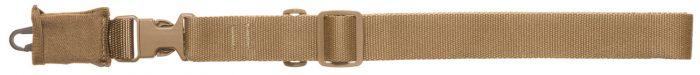 Tacshield T6005CY CQB Sling Coyote Tan Webbing Single-Point Rifle/Shotgun