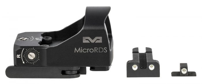 Meprolight USA 88070502 Micro RDS Black 1x 3 MOA Dot Reticle Fits Sig Sauer P226/P320 Pistol
