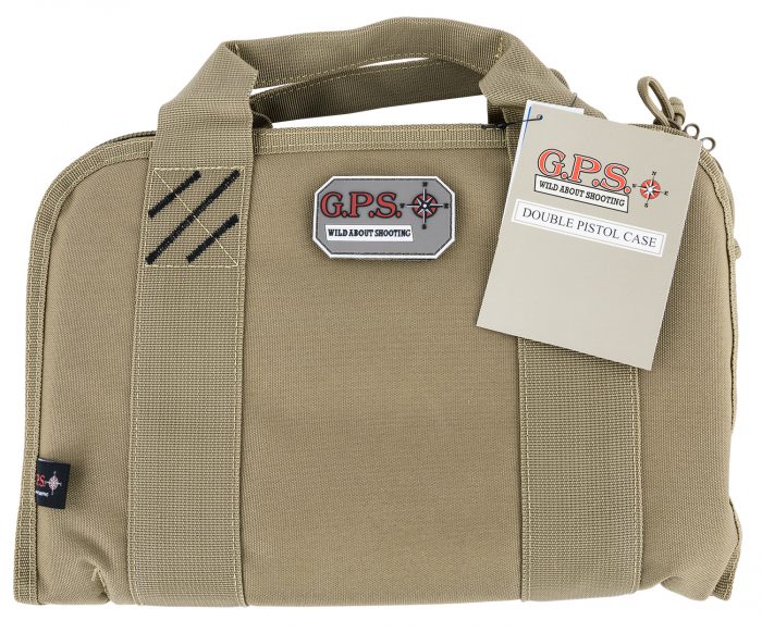 GPS Bags 1308PCT Double  Tan Nylon w/ Visual ID Storage System