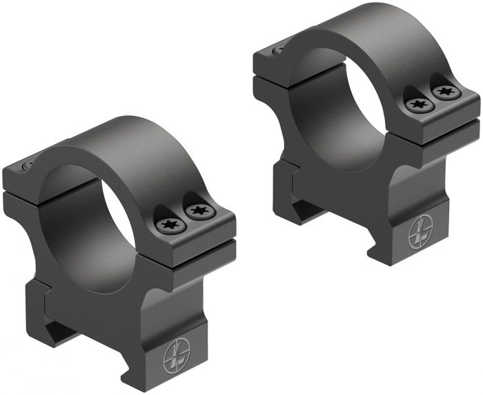 Leupold 180944 Open Range Cross-Slot  Matte Black 1" Medium