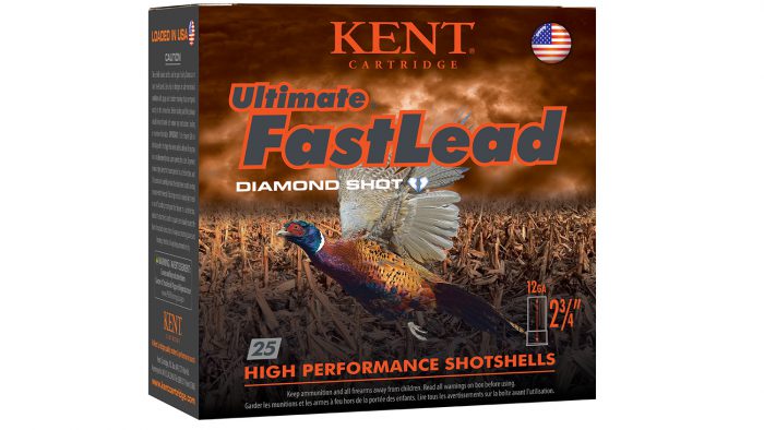 Kent Cartridge K122UFL406 Ultimate Fast Lead 12Gauge 2.75" 1 3/8oz 6Shot 25 Per Box/10 Case