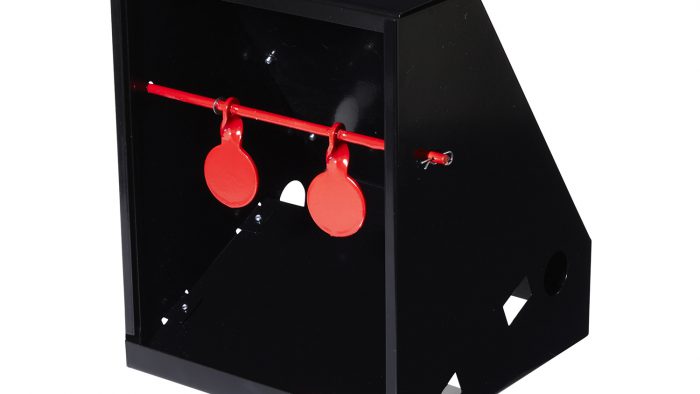 EZ-Aim 15429 Air Gun Pellet Shooting Target & Trap Red Steel Circle
