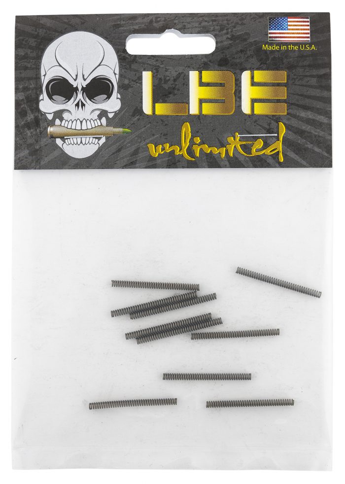 LBE Unlimited ARTDDS AR Parts Take Down Detent Springs 10 Pack AR-Platform Bronze