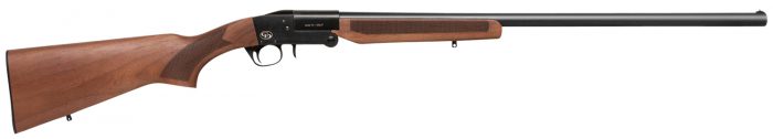 Charles Daly 930234 101  Full Size 12 Gauge Break Open 3" 1rd 28" Black Steel Single Shot Barrel & Receiver, Fixed Walnut Stock, Beretta/Benelli Mobil Choke System