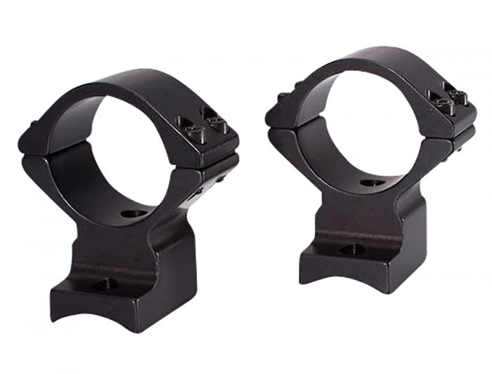 Talley 740711 Scope Mount/Ring Combo  Black Anodized Aluminum 30mm Tube Browning BLR/BAR/BPR Medium Rings 0 MOA