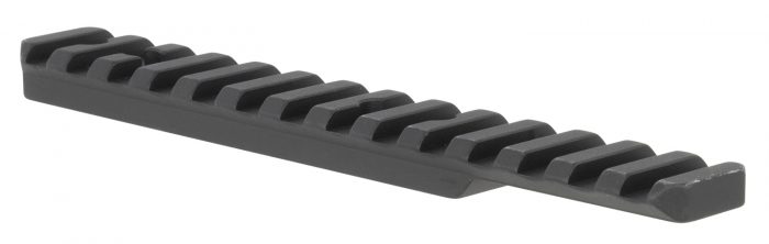 Talley P00252005 Picatinny Rail  Black Anodized Aluminum Henry H014 Long Ranger Lever Action