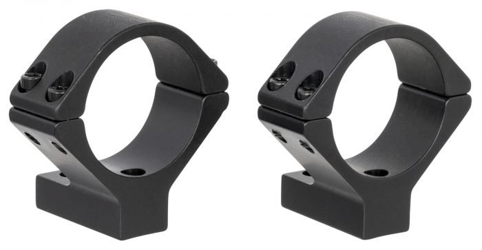 Talley 730759 Scope Mount/Ring Combo  Black Anodized Aluminum 30mm Tube Tikka T1/T1X Low Rings 0 MOA