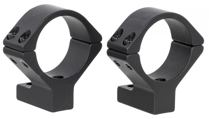 Talley 740759 Scope Mount/Ring Combo  Black Anodized Aluminum 30mm Tube Tikka T1/T1X Medium Rings 0 MOA