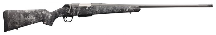 Winchester Guns 535776212 XPR Extreme Hunter 243 Win 3+1 Cap 22" MB Tungsten Gray Cerakote Rec TrueTimber Midnight Stock Right Hand with MOA Trigger System (Full Size) No Sights