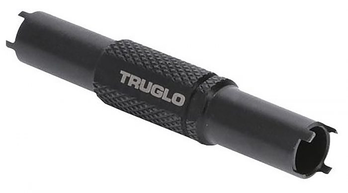 TruGlo TGTG971B Front Sight Tool made of Steel with Black Finish & 5 Prong Design for AR-15, M16
