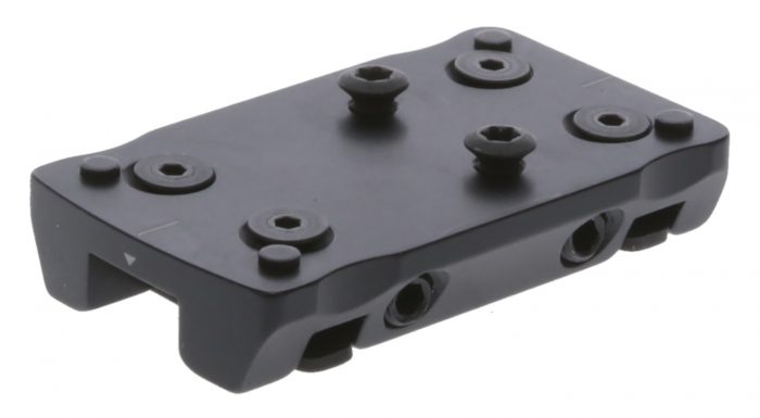 TruGlo TGTG8954U1 Universal Shotgun Rib Mounts  Black 4-Post Mounting System