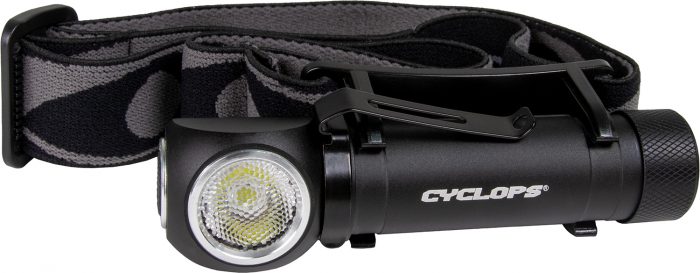 Cyclops CYC-HLH1000 Hades  1000 Lumens White P9 LED Bulb Black Anodized 100 Meters Distance