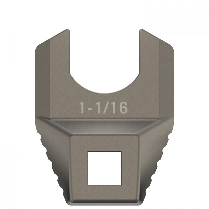 Real Avid AVMF1116BNW Master -Fit Barrell Nut Wrench 1 1/16" Titanium Titanium/Stainless Steel AR-Platform Free-Float Handle