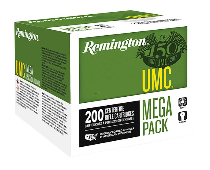 Remington Ammunition 20107 UMC Mega Pack 300Blackout 150gr Full Metal Jacket 200 Per Box/1 Case *Loose