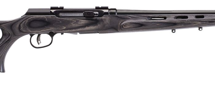 Savage Arms 47800 A Series Matte Gray Full Size 17 WSM 8+1 22" High Luster Heavy Barrel, High Luster Drilled & Tapped Carbon Steel Receiver, Matte Gray Thumbhole Laminate Stock, Right Hand
