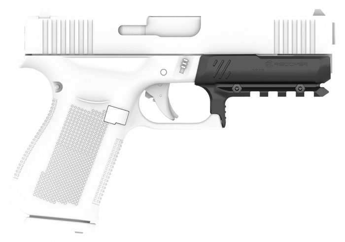 Recover Tactical GR4801 Full Size Rail for Glock 48  Black