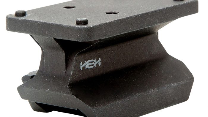 Springfield Armory GE5077MIN13RM Riser Mount  Matte Black Aluminum Picatinny Rail/Springfield Standard/Vortex/Burris/Docter Footprint Mount