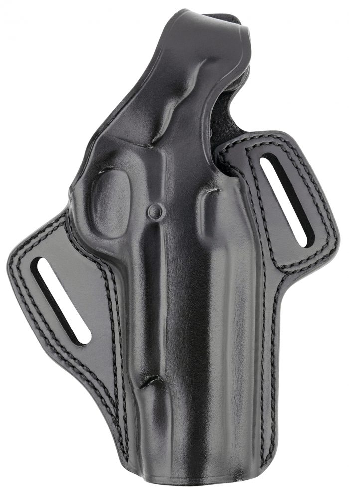 Galco FL212RB Fletch  OWB Black Leather Belt Slide Fits 1911 Right Hand