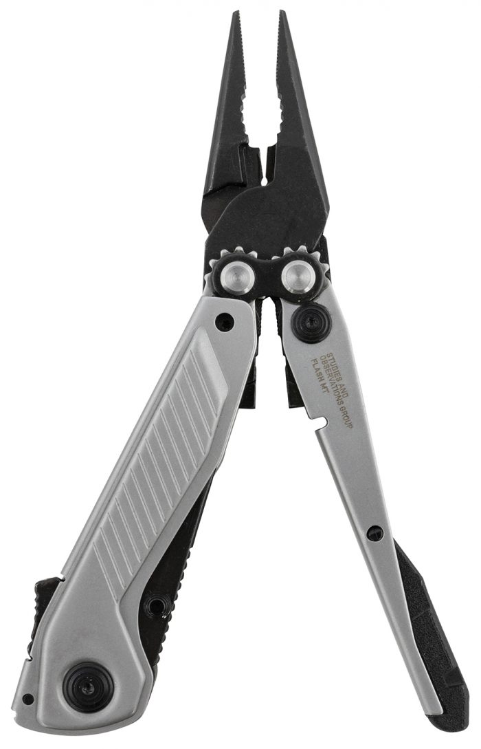 S.O.G SOG29550141 Flash MT Black/Silver Cryo D2 5.60" Long Plain Blade