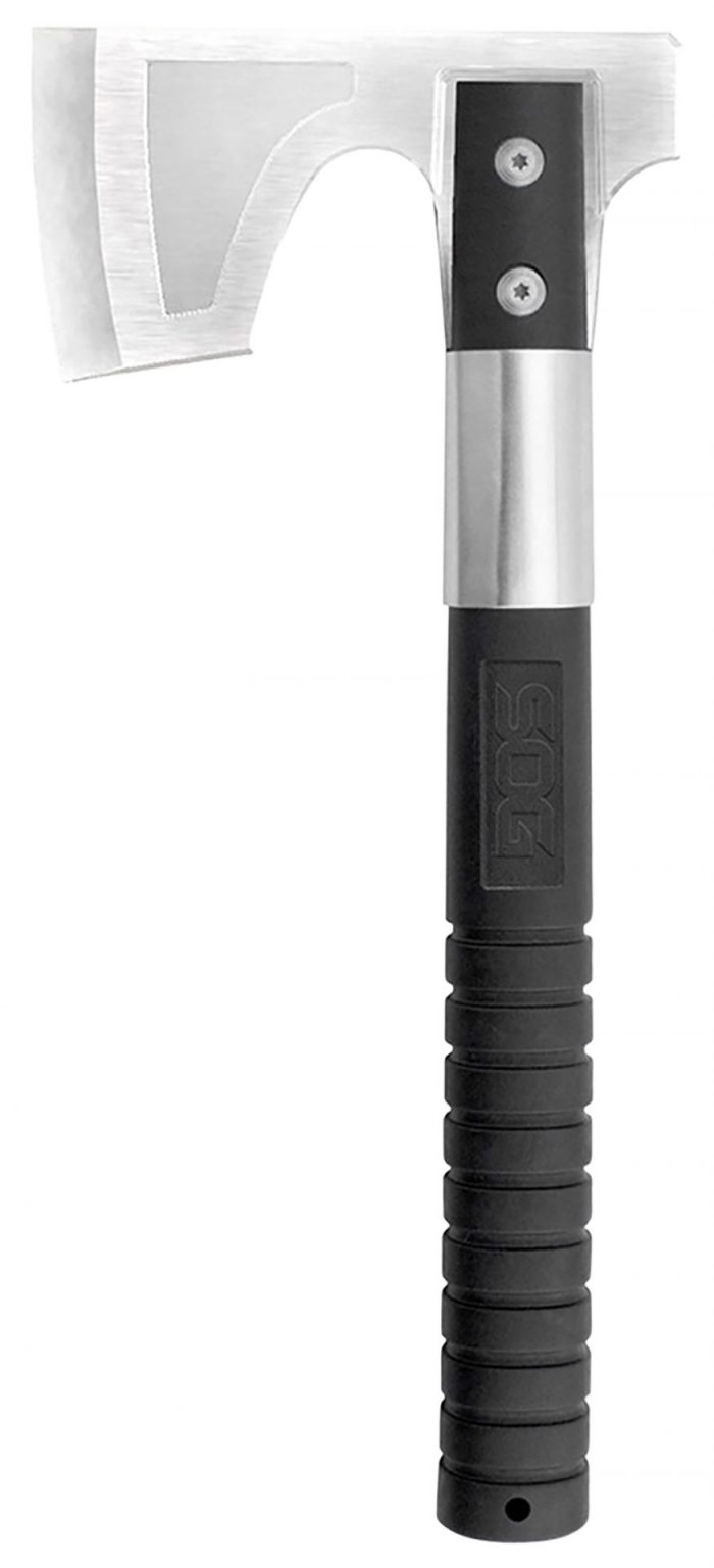 S.O.G SOGCH1001C Camp  3.10" Blade Stainless Steel Blade Black GRN Handle 11.50" Long Hatchet