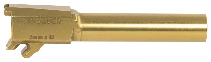 Sig Sauer 8900777 P365XL  9mm Luger 3.70" Gold Titanium Nitride Steel, Fits Sig P365XL