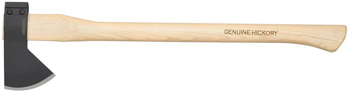Cold Steel CS90QB Hudson Bay Camp  4.13" Plain 1055 Carbon Steel Blade American Hickory Handle 27"