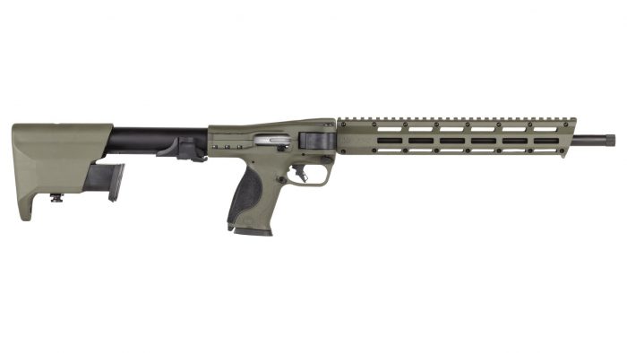 SMITH AND WESSON M&P FPC 10MM ODG 16.25" 15+1