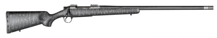 Christensen Arms CA10268315331 Summit TI  Full Size 7mm Rem Mag 3+1, 26" Natural Titanium Steel Threaded Barrel, Natural Titanium Aluminum Receiver, Black w/Gray Webbing Fixed Sporter Stock