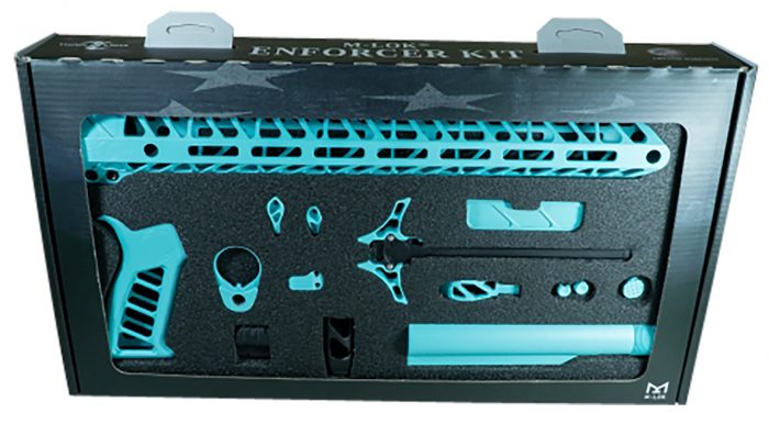 Timber Creek Outdoors TCOEKRE Enforcer Complete Build Kit Robin's Egg Blue for AR-15
