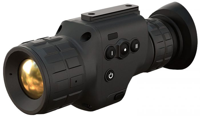 ATN TIMNODN319X ODIN LT 320 Thermal Hand Held/Mountable Scope Black 1x 2-4x 19mm 320x240, 60 fps Resolution Zoom Yes