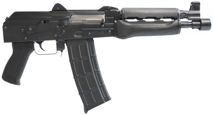 Zastava Arms Usa ZP85556 ZPAP 85 5.56x45mm NATO 30+1 10" Black, Polymer Grip, Dark Wood Handgaurd,