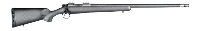 Christensen Arms 8010800700 Summit TI  Full Size 6.8 Western 3+1, 24" Natural Titanium Steel Threaded Barrel, Natural Titanium Aluminum Receiver, Natural Carbon Fiber Fixed Sporter Stock