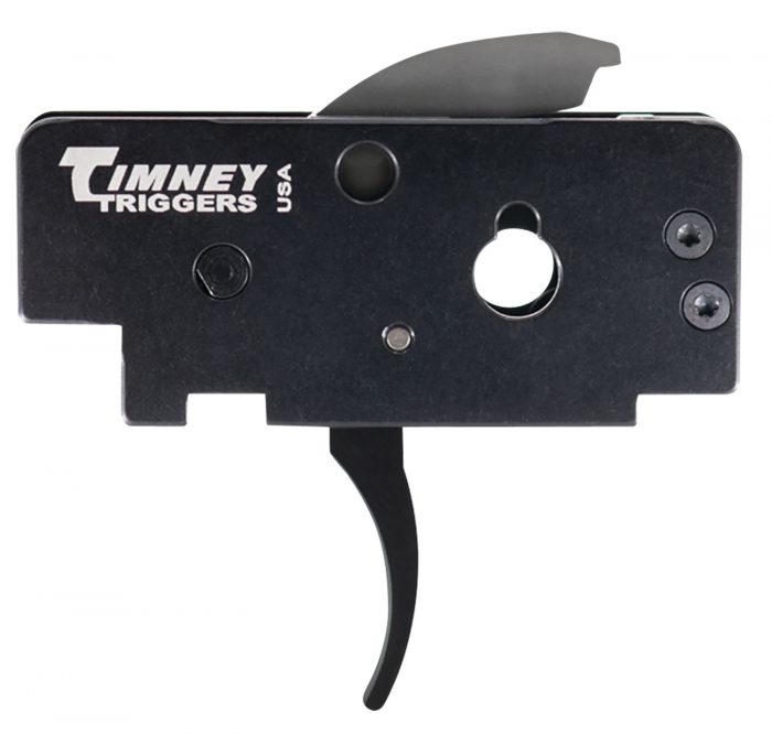 Timney Triggers MP5 Replacement Trigger  Black Curved Two-Stage 4 lbs Pull for HK 91/93/94 & MP5