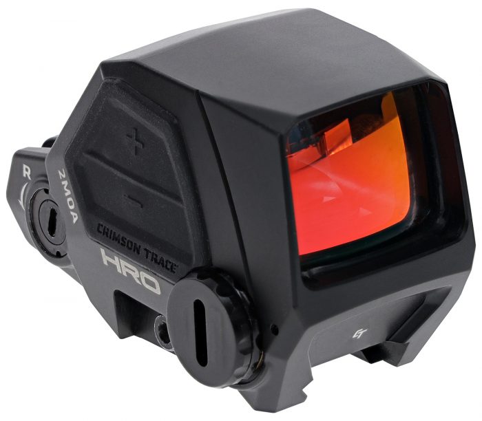 Crimson Trace 0101810 HRO  Black Anodized 1x36.50mm 2 MOA Red Dot Reticle
