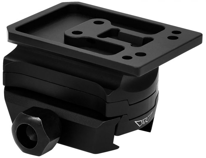 Warne 6105M Red-Dot Riser Holosun AEMS Tactical Black Anodized