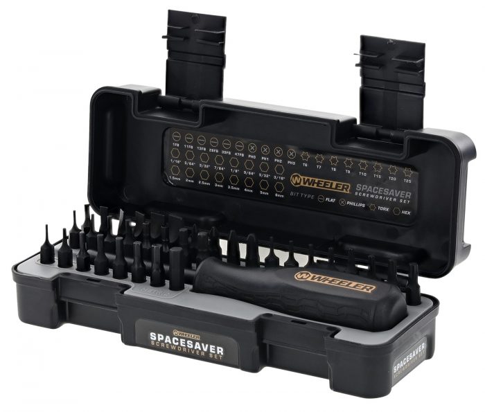 Wheeler 4001005 SpaceSaver Screwdriver Set Black 36 Pieces