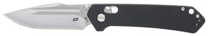Schrade 1182620 Divergent  3.06" Folding Modified Drop Point Plain Satin AUS-8A SS Blade 4.31" Black G10 Handle