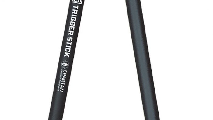 Primos 65829 Trigger Stick  Medium 21.50"-40", Black, Spartan Precision Magnetic Attachment System