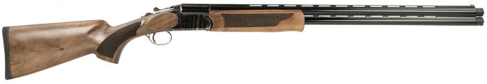 Pointer KAR1228HT Acrius  Full Size 12 Gauge Break Open 3" 2rd 28" Black Over/Under Vent Rib Barrel, Color Case Hardened Steel Receiver, Fixed Turkish Walnut Stock, Ambidextrous
