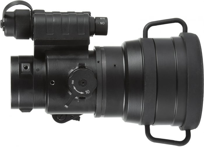 AGM Global Vision 16CO2123284111 Comanche-22 3AW1 Night Vision Rifle Scope Black Unity 1x80mm Gen 3 Auto-Gated Level 1
